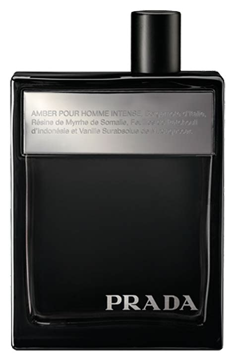 prada amber müller|prada intense amber pour homme.